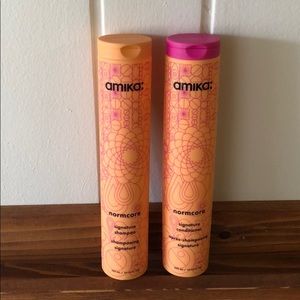 Amika signature shampoo and conditioner